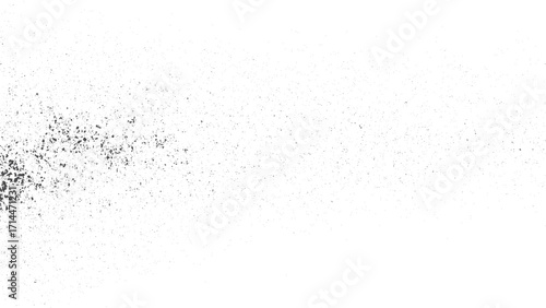 Vector dust and scratched texture with distressed grunge concrete wall background. Abstract grunge overlay texture with dust particles and scratched wall distressed design. 