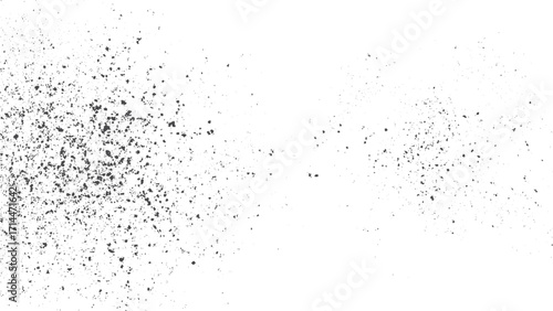 Abstract gradient grain noise background with grunge dust overlay for retro design style. Grime marks and dust grain noise texture on transparent background high resolution design. 