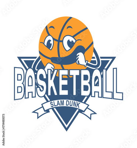 basketball slam dunk sports vector t shirt design illustration