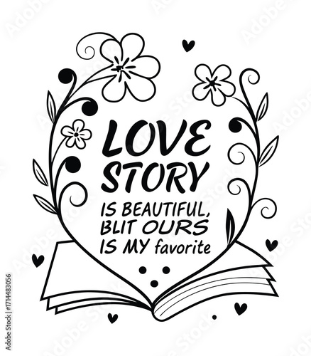 Romantic Quote Design with the Phrase “Every Love” – Vector