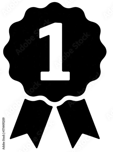 Number One Badge icon