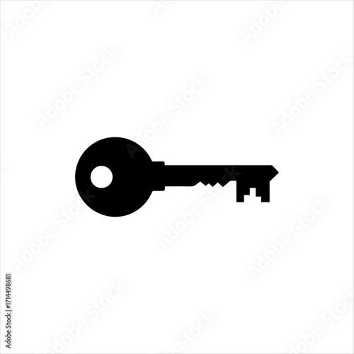 Key icon for security, access and privacy concept