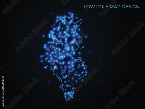 abstract digital networking connectivity vector map design	