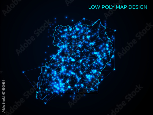 abstract digital networking connectivity vector map design	