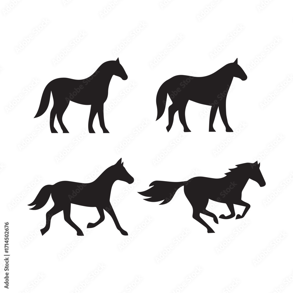 Obraz premium Horse SVG