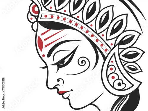 face of a woman