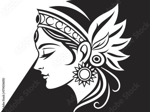 silhouette of a woman