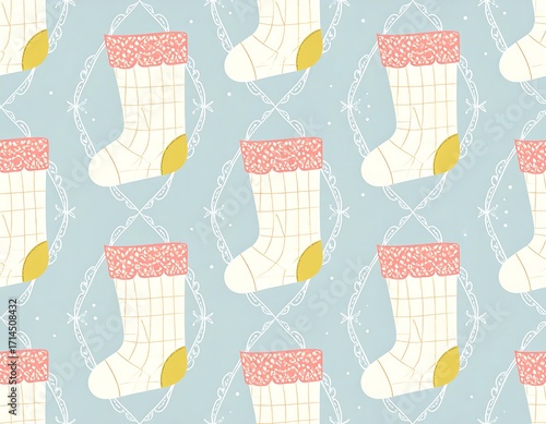 Christmas stocking pattern