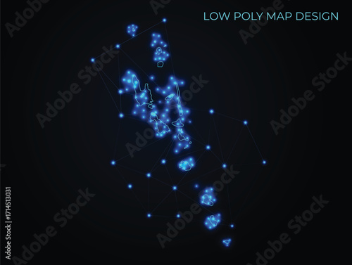 abstract digital networking connectivity vector map design	