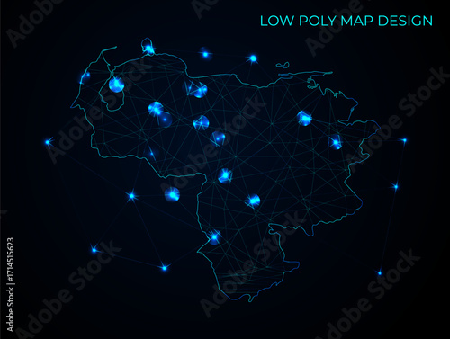 abstract digital networking connectivity vector map design	