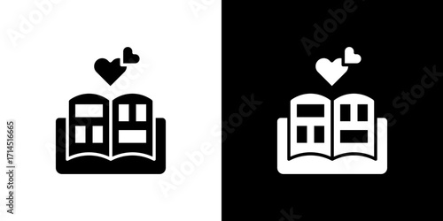 Wedding album icon vector illustration - high quality black style vector icons