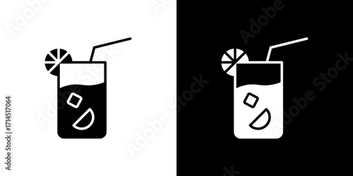 Tom Collins icon vector illustration - high quality black style vector icons