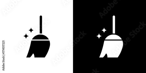 Sweeping icon vector illustration - high quality black style vector icons