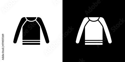 Sweatshirt icon vector illustration - high quality black style vector icons