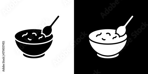 Sour soup icon vector illustration - high quality black style vector icons