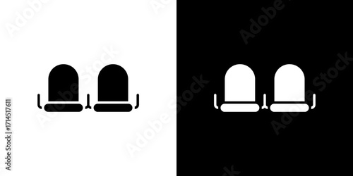 Seats icon vector illustration - high quality black style vector icons