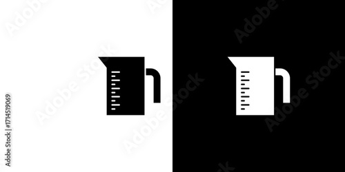 Measuring cup icon vector illustration - high quality black style vector icons