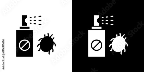 Insecticide icon vector illustration - high quality black style vector icons