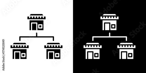 Franchise icon vector illustration - high quality black style vector icons