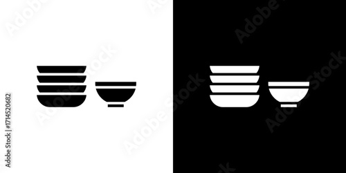 Dishes icon vector illustration - high quality black style vector icons