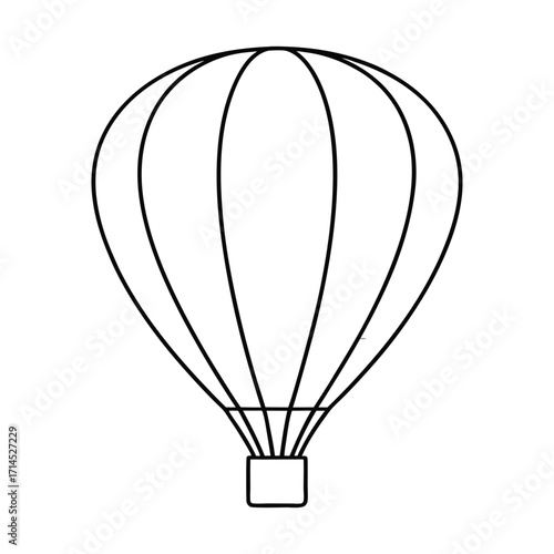 Hot air balloon Svg