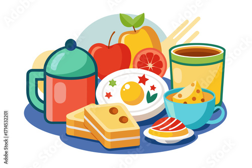 breakfast in the garden