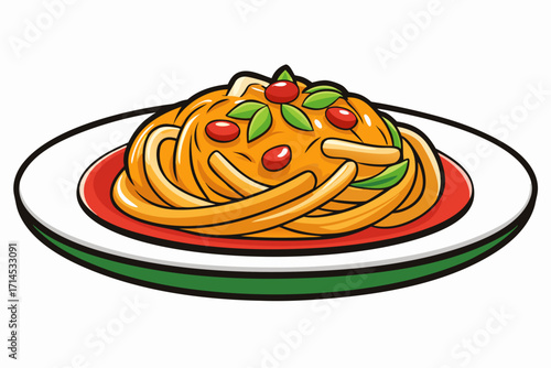 cake on a plate