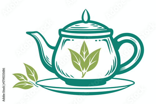 teapot and cup