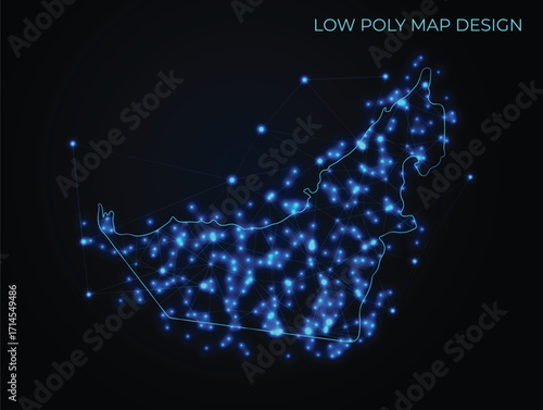 abstract digital networking connectivity vector map design	