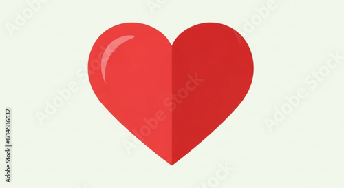 Free Download Red heart vector graphic for valentine's day love and romance designs and digital marketing materials use - GFXLoad