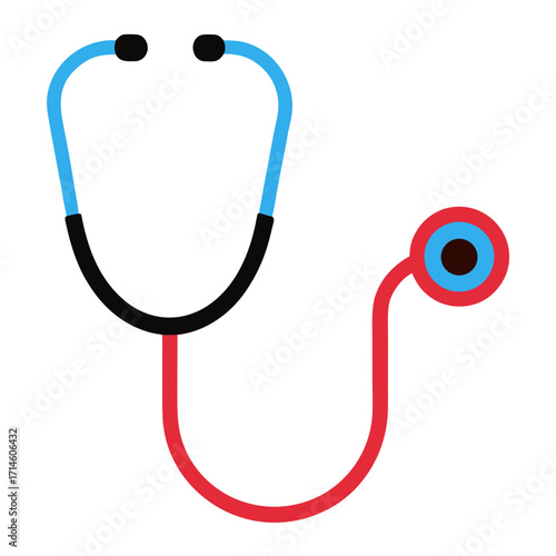 stethoscope isolated on white background