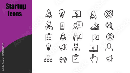 Startup icons