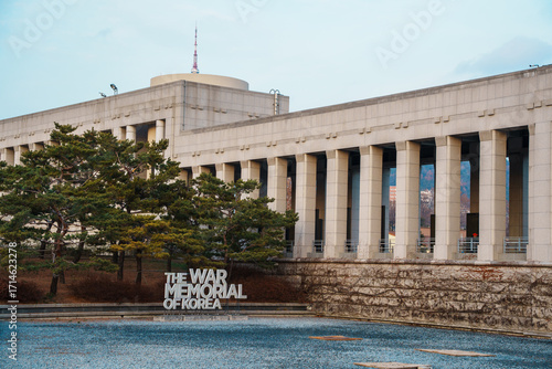 Photography War Memorial of Korea Facade and Grounds, Seoul
