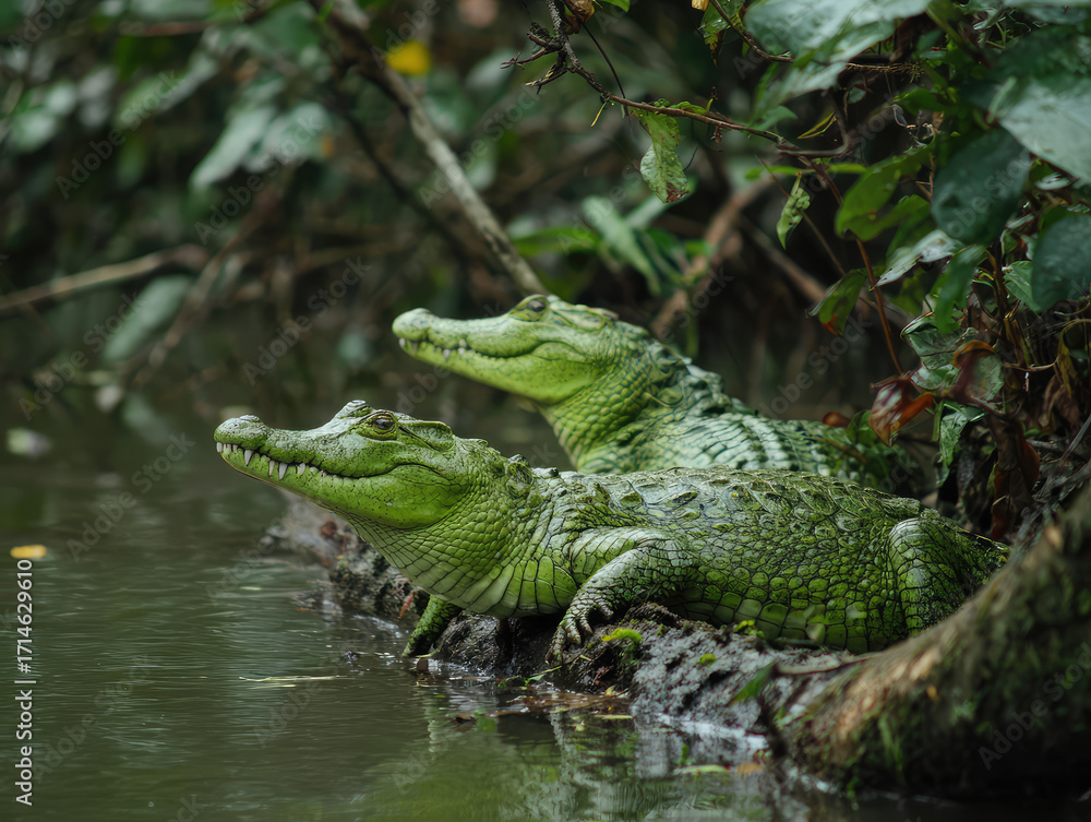 Obraz premium crocodile