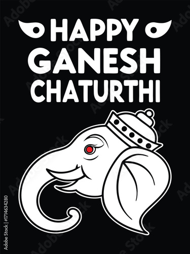 Graphic Design Featuring the Hindu God Ganesha