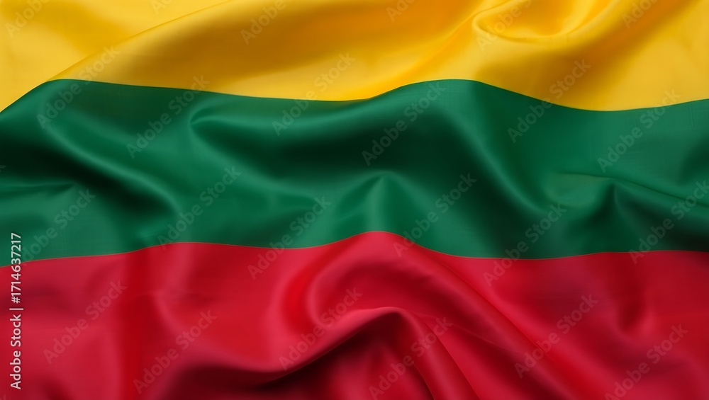 Fototapeta premium Lithuania Flag