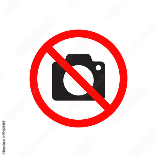 Restricted Camera and Photo Taking Symbol