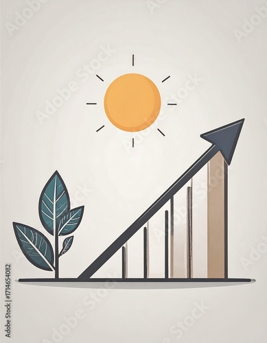 Growth and prosperity concept