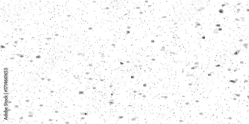 White wall texture noise and overlay pattern terrazzo flooring texture polished stone. Quartz surface white bathroom or kitchen countertop. Abstract terrazzo flooring seamless pattern.	