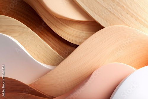 A serene abstract background with a beautiful wood texture