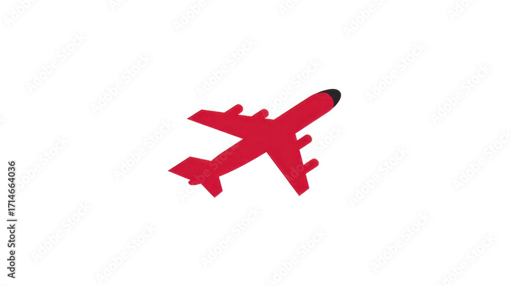 Obraz premium symbol of an aeroplane. A plane. Vector drawing of an aeroplane. An airline sign. aviation emblem. Isolated aircraft concept. 