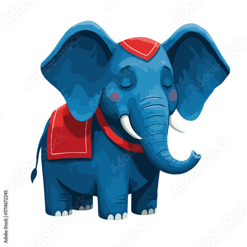 blue elephant, cute elephant, cartoon elephant, whimsical elephant, baby elephant, floppy ears elephant, adorable elephant, kawaii elephant, little elephant, funny elephant, playful elephant, exotic a