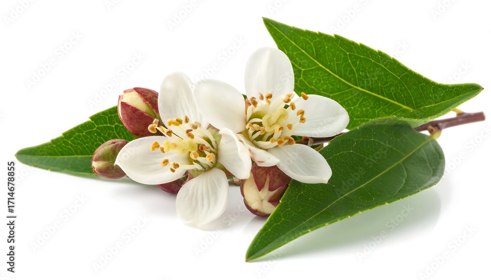 Obraz premium Close-up of a flowering branch