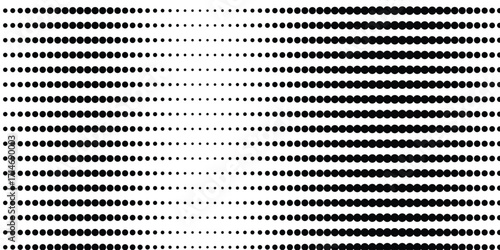 Background with monochrome dotted texture. Polka dot pattern template background vector eps10