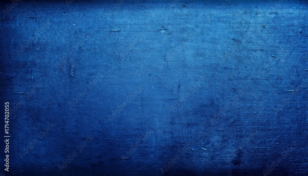 Obraz premium Grungy Blue Stained Canvas Background Or Texture