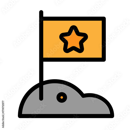 Space Flag Icon