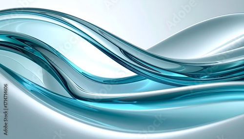 Wallpaper Mural Modern Background Abstract Glass D Wavy Effect Torontodigital.ca
