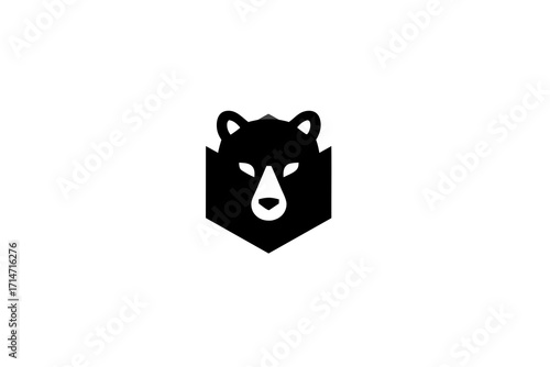 black and white dog