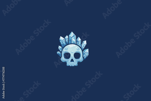 soccer ball in the dark blue