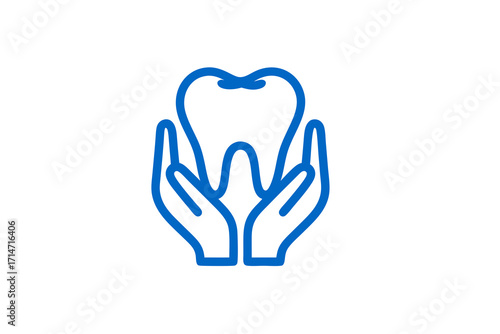 tooth in the form of heart